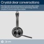Poly Voyager Focus 2 Trådløs Headset Sort